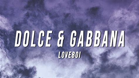 prada dolce gabbana song|Loveboi – Dolce & Gabbana Lyrics .